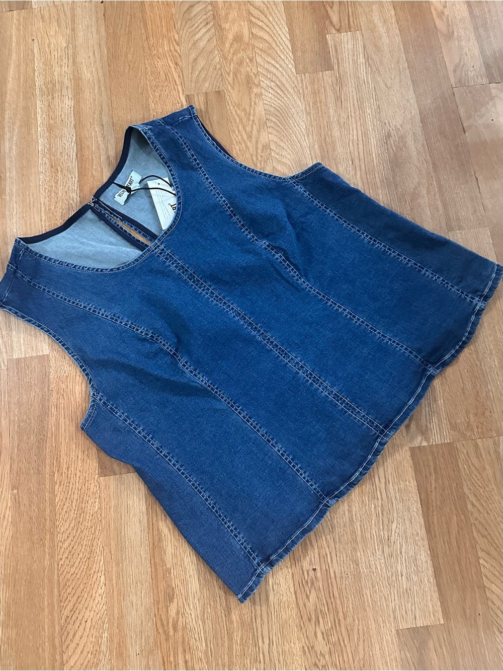 Velvet Heart Blue Denim Tank Top